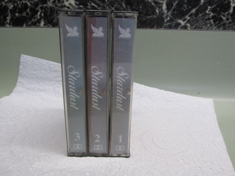 various artists Stardust readers digest 3x tape set Music audio Cassette Carousel 6