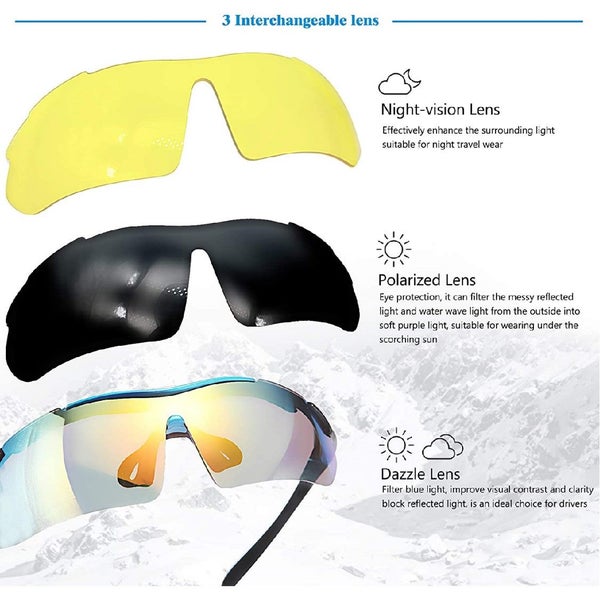 Sports Polarized Sunglasses Frame 100% UV400 *Local Clearance* Carousel 2