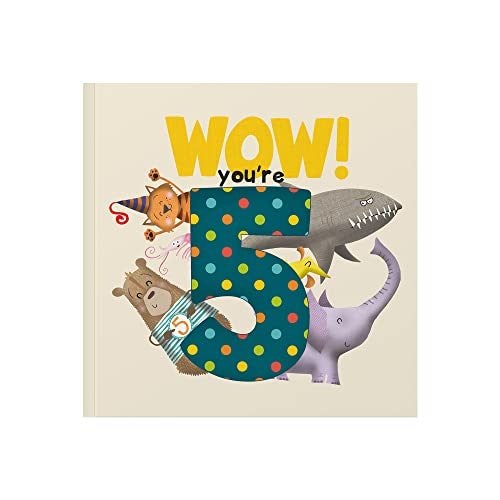 WOW! You're Five birthday book Carousel 1