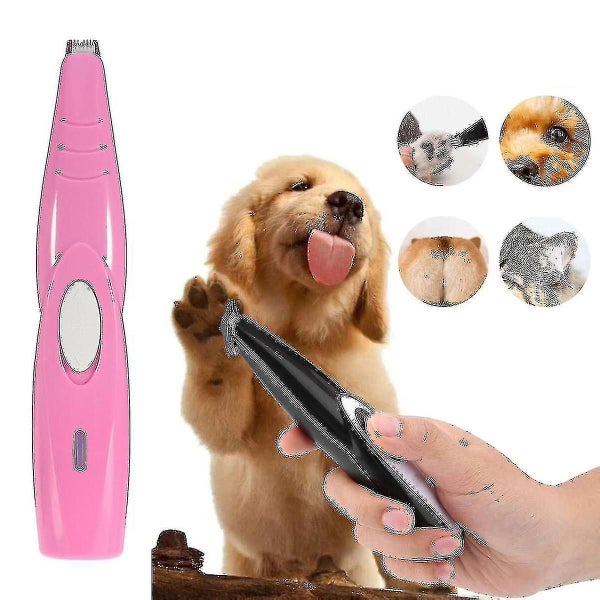 Electric Pet Foot Hair Trimmer Dog Grooming Pedicure Clipper Black- Ssxjv Carousel 1