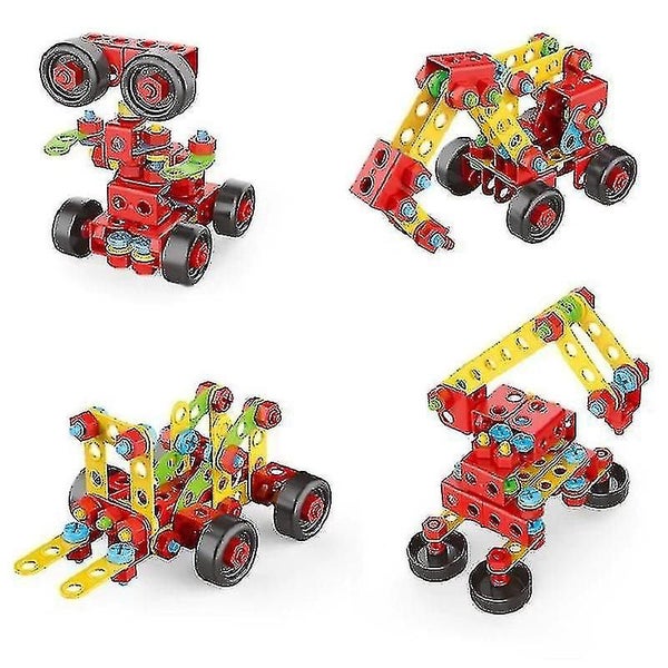 Diy Construction Kit Engineering Building Blocks Carousel 1