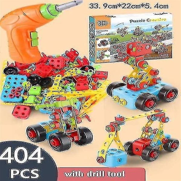 Diy Construction Kit Engineering Building Blocks Carousel 2