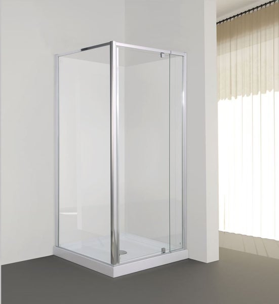 1000mm Pivot Door Square Shower Enclosure Carousel 1