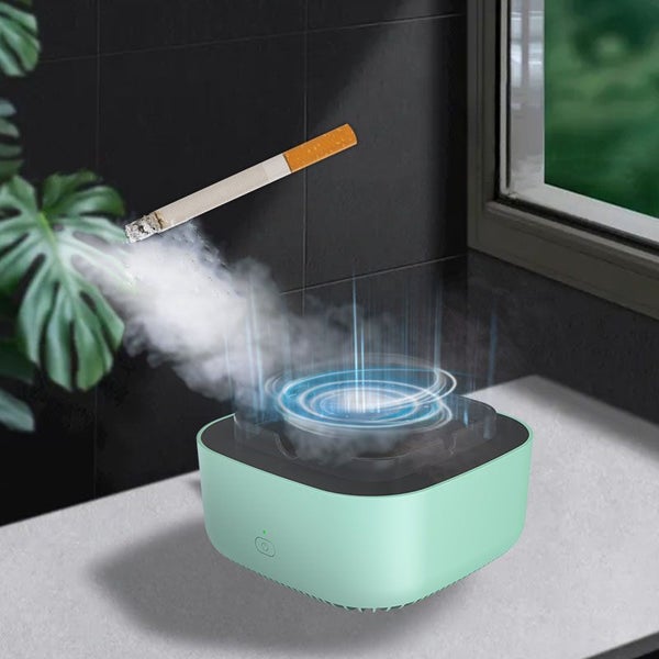 Multipurpose Ashtray with Air Purifier Filtering Second-Hand Smoke Cigarettes Carousel 2