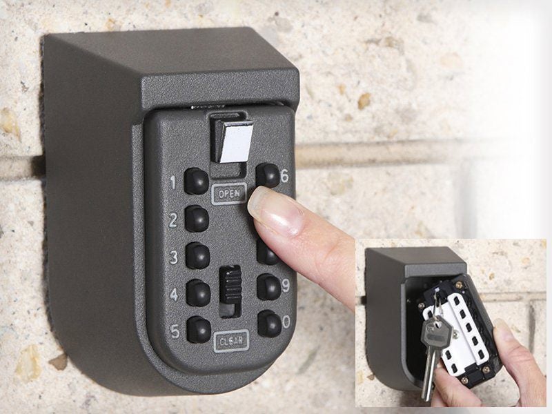Key Safe Wall Mounted Combination Lock Box Carousel 1
