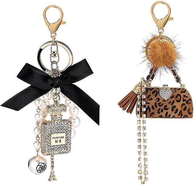 Cute Keychain 2 Pack Women Keychain Cute Keyrings For Women Girls Car Key Ring C Carousel 1