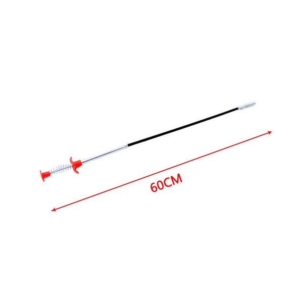 Spring tube dredge tool dredge tool drain blockage remover kitchen Carousel 1