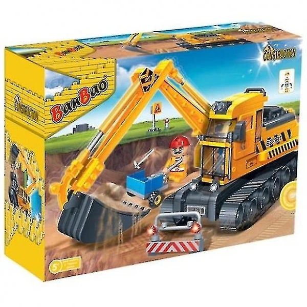 Banbao Interlocking Blocks Bucket Digger 8536 (262 Pcs) Carousel 1
