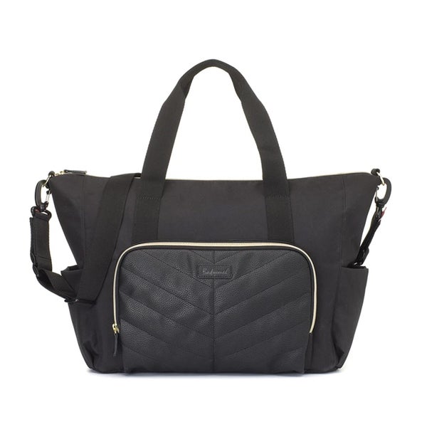 Babymel Amber Nappy Bag Tote - Black Carousel 2