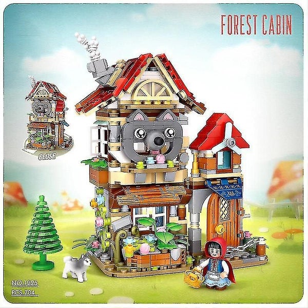 Fairy Street View Princess Dwarves Build Brick Carousel 1