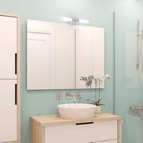 Bathroom Mirror Wall Light Bathroom Ceiling Light Chrome Makeup Lamp Free Drilli Carousel 2