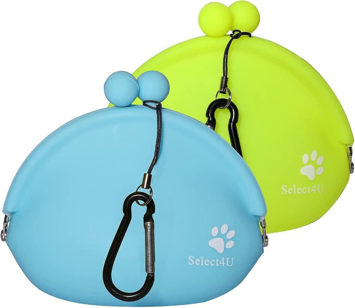 Dog Treat Pouch,silicone Dog Treat Pouch Reusable,big Dog Snack Pouch Coin Purse Carousel 1