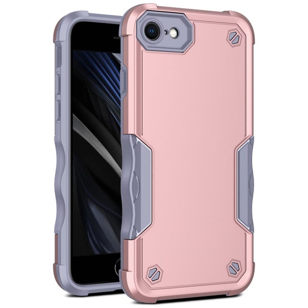 Iphone 7 Case shockproof Impact proof dual layer rose gold Carousel 1