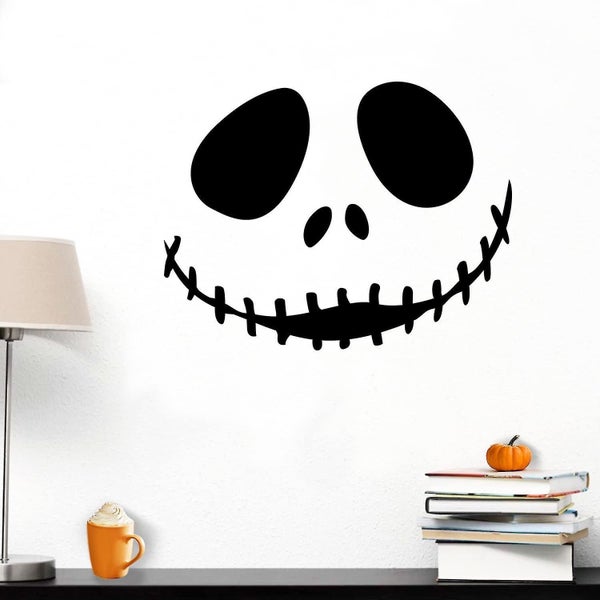 Inspirational Faces Funny Halloween Seasonal Decor Stickers - The Nightmare Befo Carousel 3
