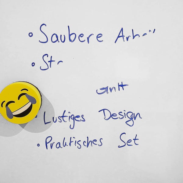 Magnetic Whiteboard Sponge, Set Of 4 Smilies, Magnetic Board Cleaner,whiteboard Carousel 1