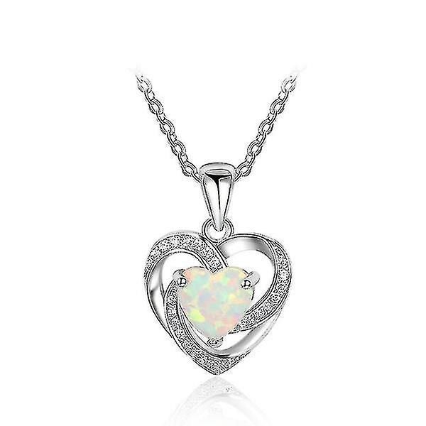 Heart Diamond Necklace Carousel 1