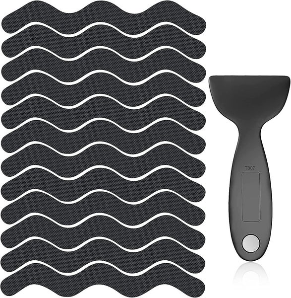Non-slip Bathtub Stickers, 24 Pcs Anti Slip Bath Shower Strips Waterproof Safety Carousel 1