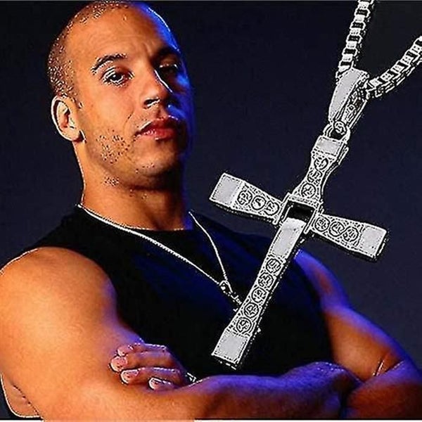 Male Necklaces & Pendants Fashion Movie Jewelry The Fast And The Furious Toretto Carousel 1