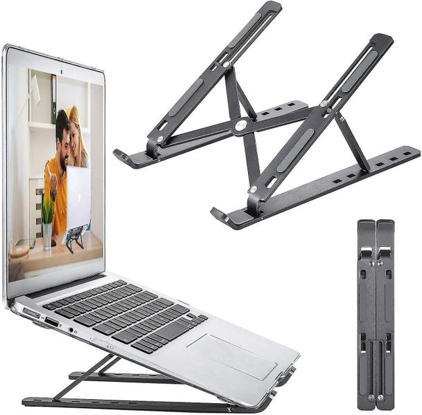 Laptop Stand, Adjustable Aluminum Ventilated Laptop Stand, Ergonomic Cooler Comp Carousel 1