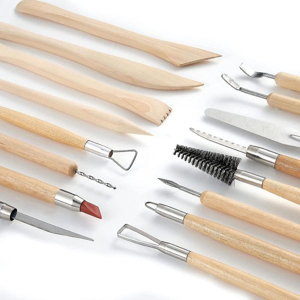 Pottery Clay Sculpting Tools45pcs Double Sided Polymer Clay Tools,pottery Tools Carousel 3