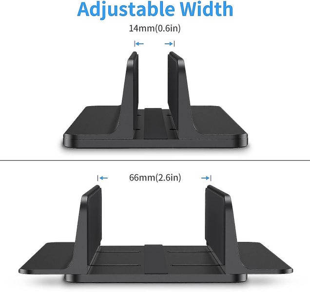 Vertical Laptop Stand, Adjustable Aluminum Laptop Stand Desk Laptop Stand For Ma Carousel 2