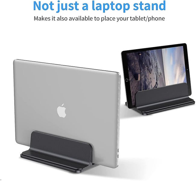 Vertical Laptop Stand, Adjustable Aluminum Laptop Stand Desk Laptop Stand For Ma Carousel 5