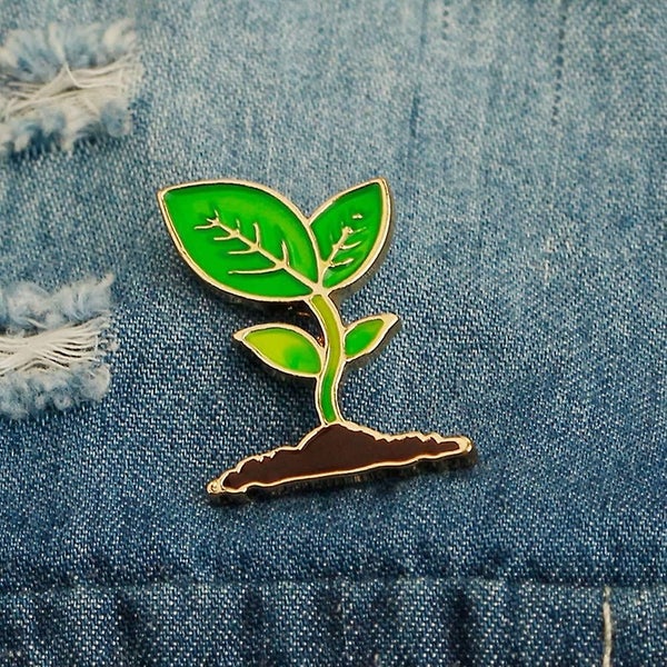 Plant Enamel Pins Ste Cute Cartoon Brooch Pins Enamel Brooches Lapel Pins Badge Carousel 5