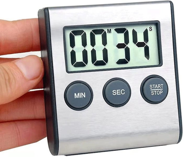 Kitchen Timer, Digital Kitchen Timer Magnetic Countdown Kitchen Timer Stainless Carousel 1