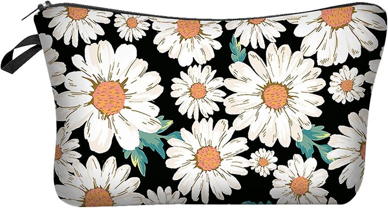 Small Cosmetic Bag For Handbag, Cute Makeup Bag Pouch Cosmetic Beauty Bag Travel Carousel 1