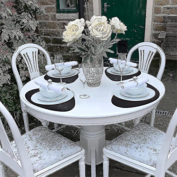 Placemats Set Of 4 For Dining Table Mats, Place Mats Leather Wipeable Washable P Carousel 2