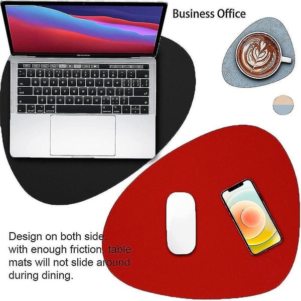 Placemats Set Of 4 For Dining Table Mats, Place Mats Leather Wipeable Washable P Carousel 3