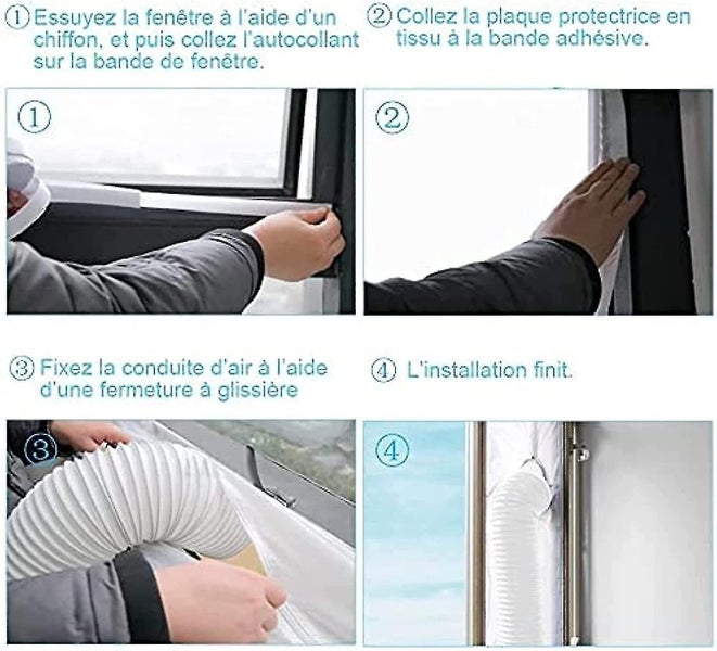 Seal Fabric 400cm For Air Conditioning Window Door Caulking Fabric Mobile Air Co Carousel 4