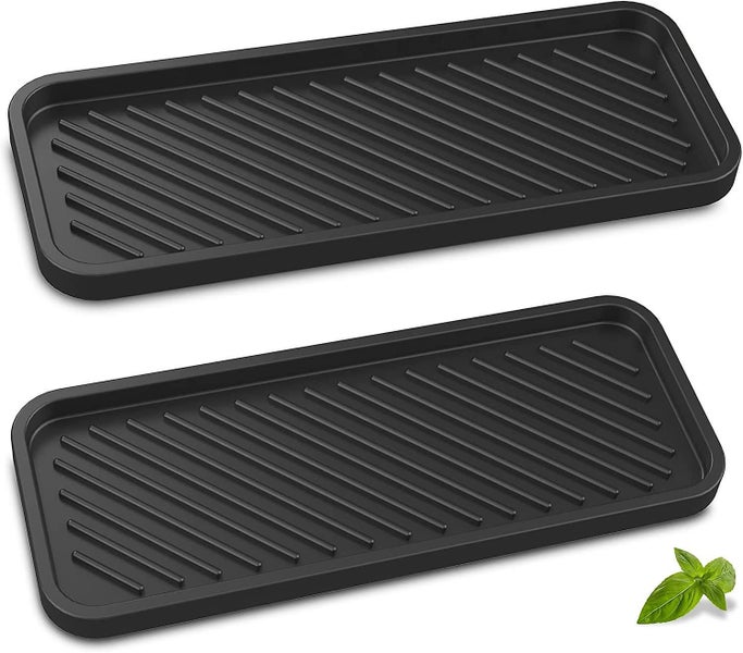 Silicone Sponge Holder,bathroom Kitchen Sink Organizer Tray Scrub Sponge Holder Carousel 1