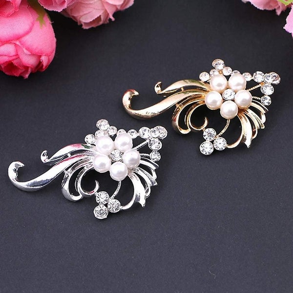 Women Brooch Pin Decor Gift Dress Accessories Elegant Wedding Party Women Peacoc Carousel 2