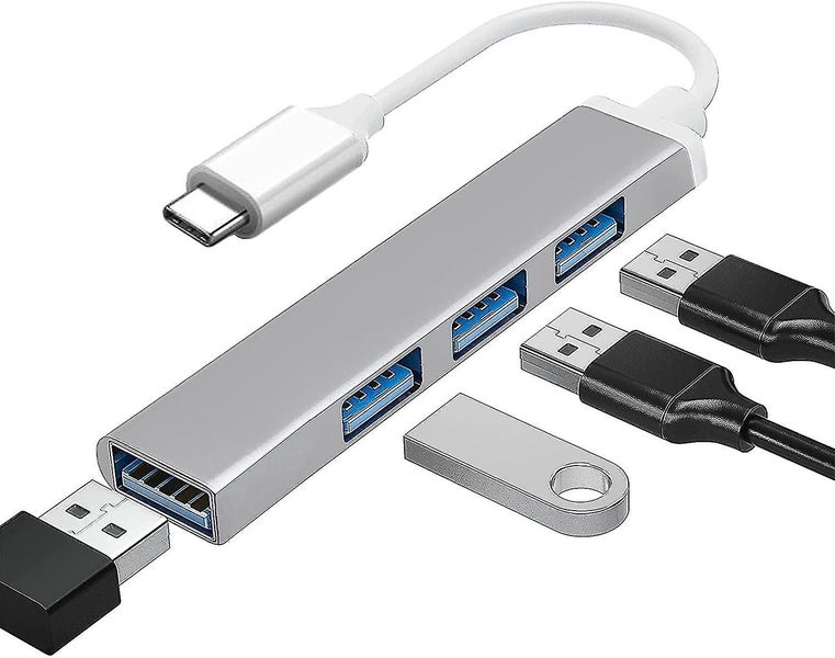 Port Usb C Hub Usb Type C To Usb 3.0 Hub Adapter Compatible For Macbook, Mac Pro Carousel 1