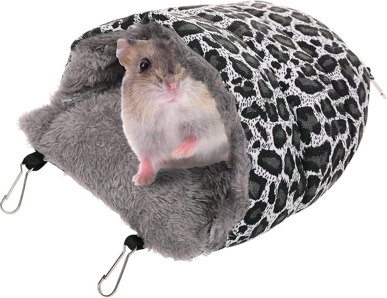 Small Animals Plush House, Guinea Pig Cold Weather Hanging Hammock, Pets Cold-pr Carousel 1