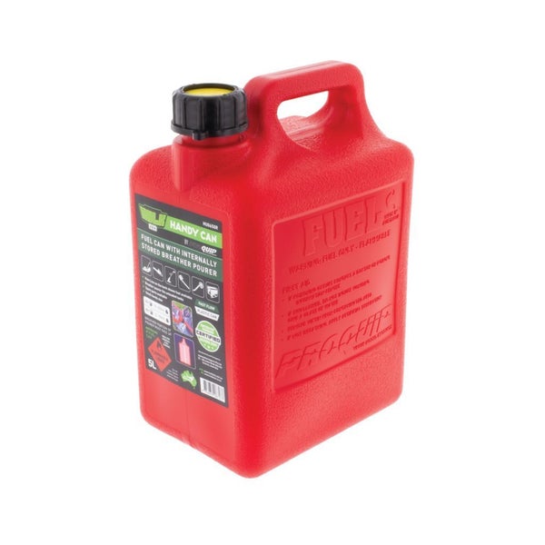 Hulk 5 Litre Plastic Fuel Can - Red Carousel 1