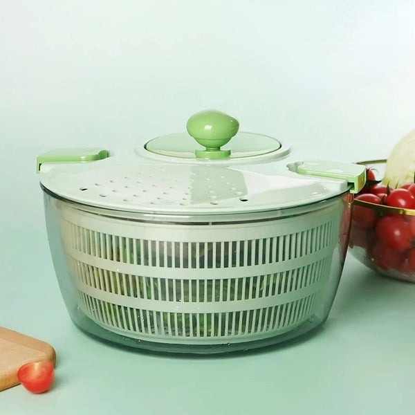 Vegetable And Fruit Vegetable Drain Basket Dehydrator Multifunctional Carousel 2