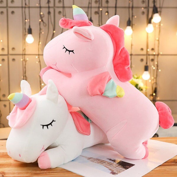 Kawaii Horse Plush 25cm Soft Stuffed Huggable Dolls Animal Acompany Carousel 2
