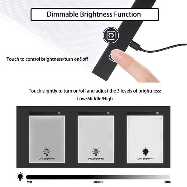 Brand New Portable A3 LED Copy Board Tracing Box Light Pad*Hot SALE62957611368962112