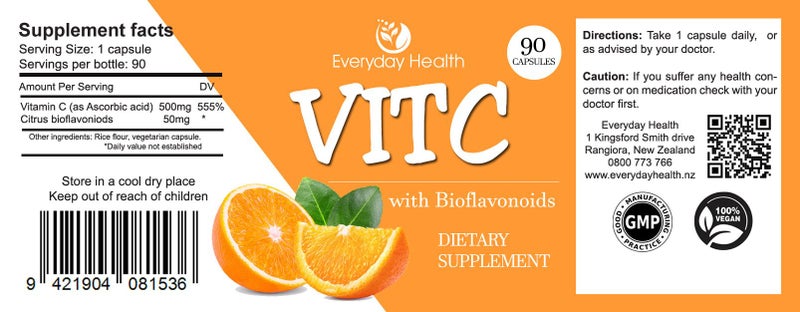Vit C - Vitamin C with bioflavonoids Carousel 2