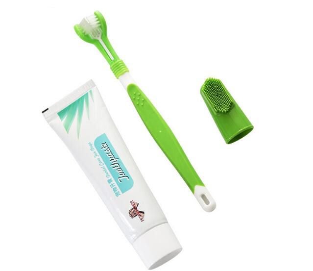 Pet Toothbrush and Toothpaste Set Teeth Cleaning Carousel 5