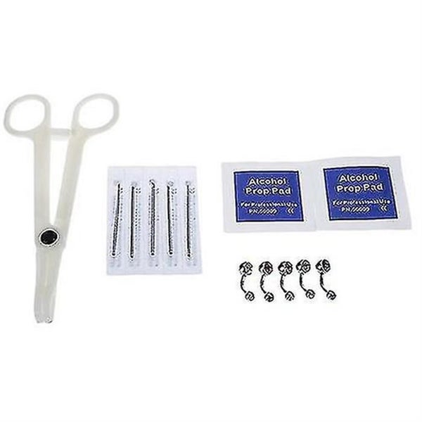 Professional Body Piercing Tool Kit Ear Nose Navel Nipple Stainless St Carousel 2