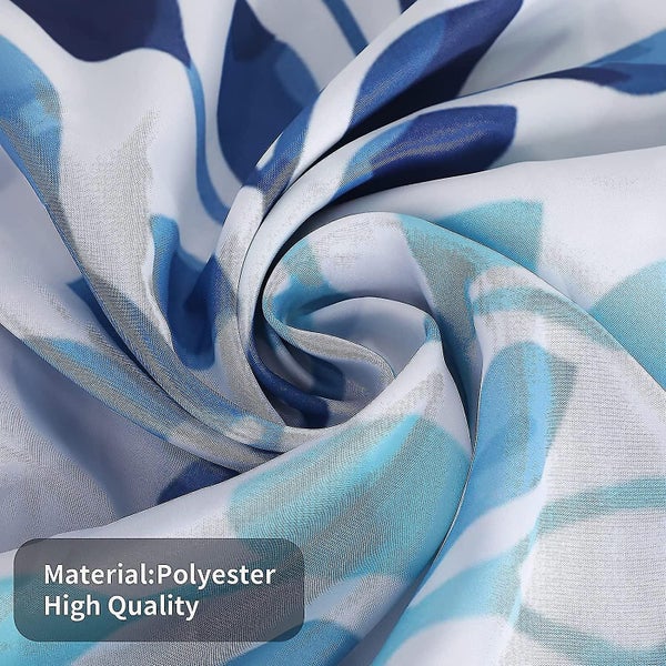 Shower Curtain - 180 X 180cm - Waterproof - Weighted Hem - Washable - Mildew Pro Carousel 2