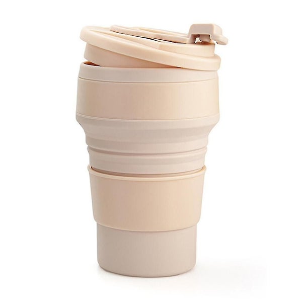 1pcs Collapsible Coffee Cups For Travel ,350ml Reusable Silicone Carousel 1