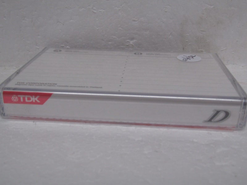 TDK D90 Type 1 Blank Tape Sealed Music audio Cassette Carousel 3