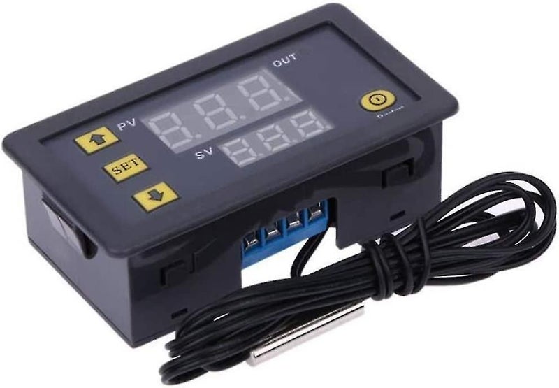 12v 20a W3230 Lcd Digital Thermostat Controller Regulator High Temperature Alarm Carousel 1