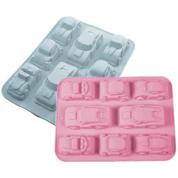 2 Pieces Premium Silicone Cake Mold For Muffins, Cupcakes, Cakes, Pudding, Ice C Carousel 1