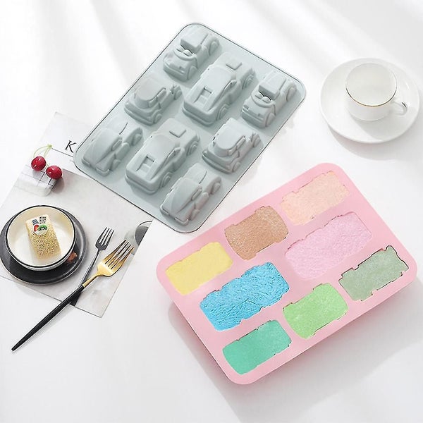 2 Pieces Premium Silicone Cake Mold For Muffins, Cupcakes, Cakes, Pudding, Ice C Carousel 5