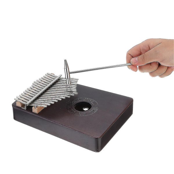 17 Key African Mahogany Wooden Finger Kalimba Thumb Piano Percussion Music Gifts Carousel 1